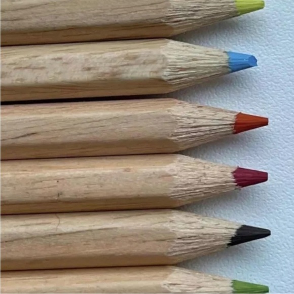 Auth CHANEL RARE collectible colored pencil set. Still in plastic. Never used - Picture 3 of 6